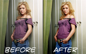 Kelly Clarkson on the PhotoShop diet